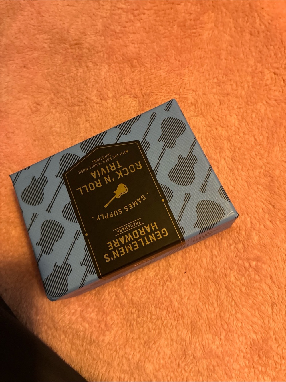 Rock 'N Roll Trivia Game - Blue